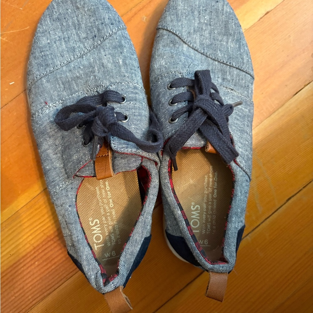 TOMS Denim Blue Casual Shoes